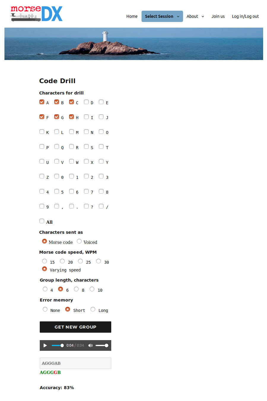 Code Drill Screenshot